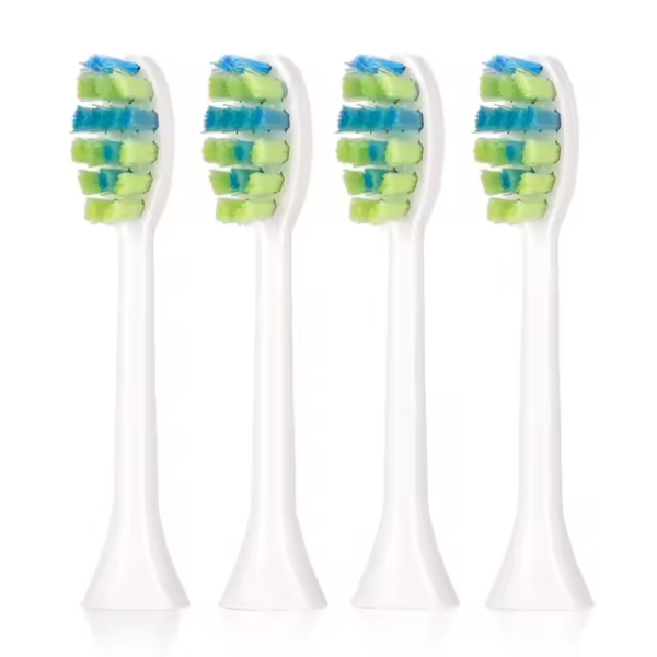 Set 4 capete rezerve pentru periuta de dinti electrica Woya EA311 & EA312 Alb