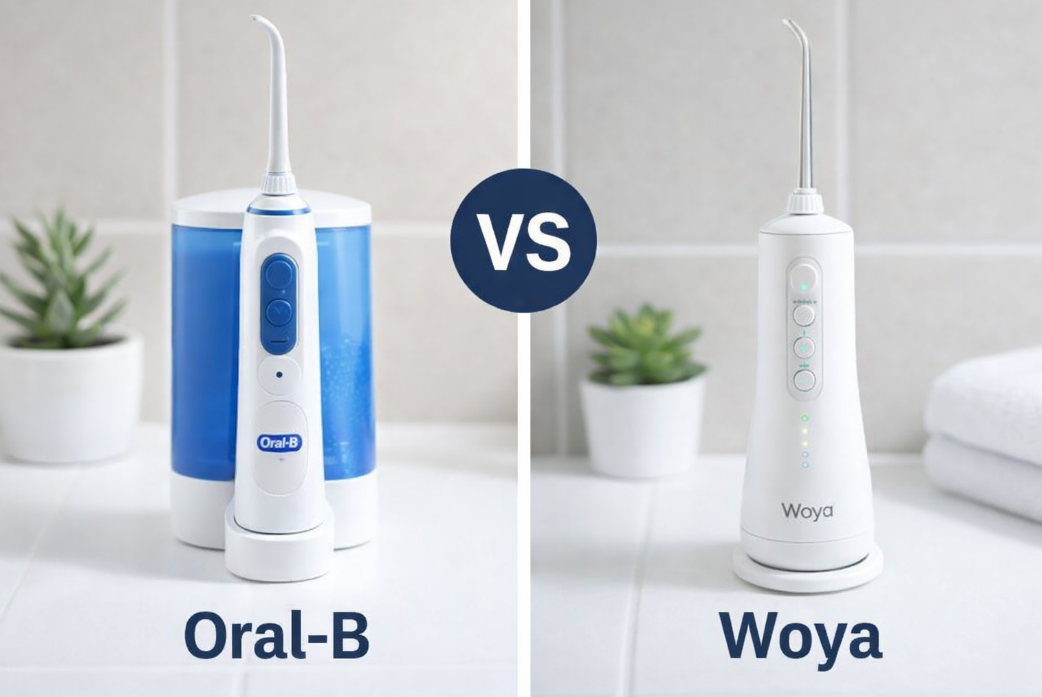Irigator bucal Oral-B vs Woya – Care este mai bun în 2026?